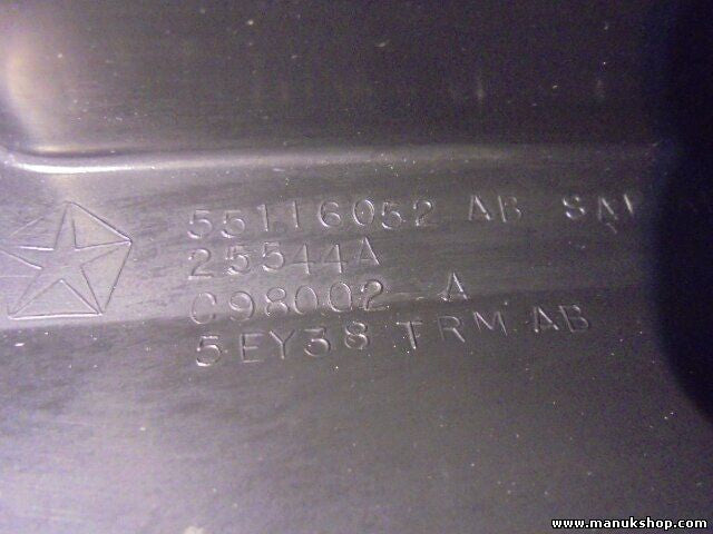 Guantera castillo Jeep Grand Cherokee I ZJ 2.5 TD 55116052 AB 55116052AB 25544A