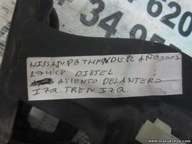 Guía de asiento izquierdo lado izquierdo Nissan Pathfinder 174 CV 2007