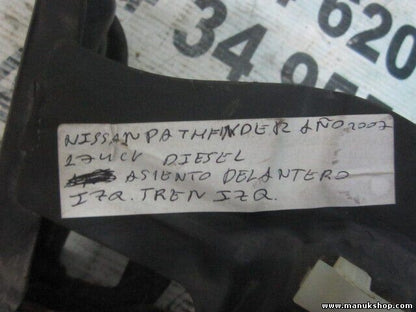 Guía de asiento izquierdo lado izquierdo Nissan Pathfinder 174 CV 2007