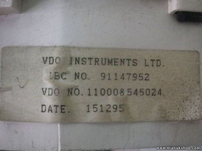 Cuadro de instrumentos Opel frontera VDO 110008545024 110.008.545.024 91147952