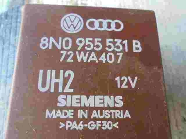 Relé del limpiaparabrisas Audi TT VW Beetle Nr.601 8N0955531B SIEMENS 72WA407