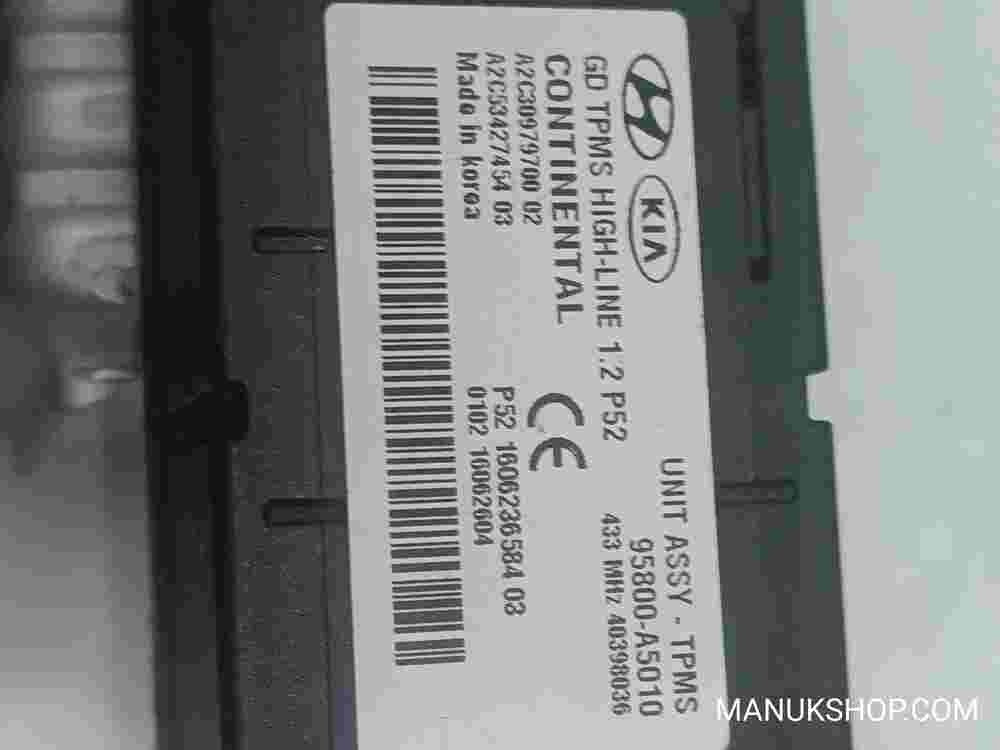 Controlador de Parking Hyundai i30 1.2 P52 95800A5010 95800-A5010 A2C30979700