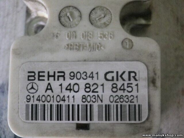 Resistenza al riscaldamento Mercedes 600 SE SEL W140 A1408218451 9140010411 803N