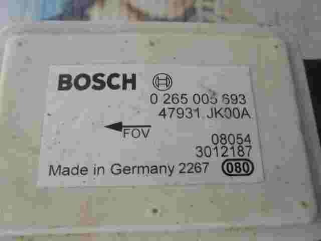 Sensor guiñada Nissan Infiniti EX35 G37 47931JK00A 47931 JK00A BOSCH 0265005693