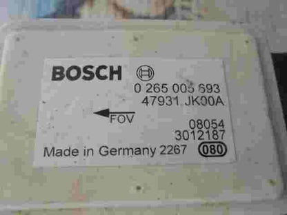 Sensor guiñada Nissan Infiniti EX35 G37 47931JK00A 47931 JK00A BOSCH 0265005693
