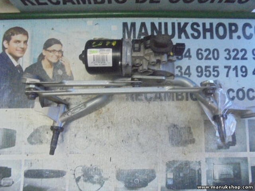 Motor del limpiaparabrisas varillaje Renault Clio W000013409 288004542R