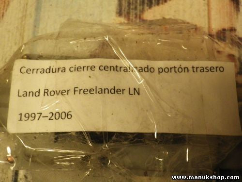 Cerradura cierre centralizado portón trasero Land Rover 3354246840 335424-68-40