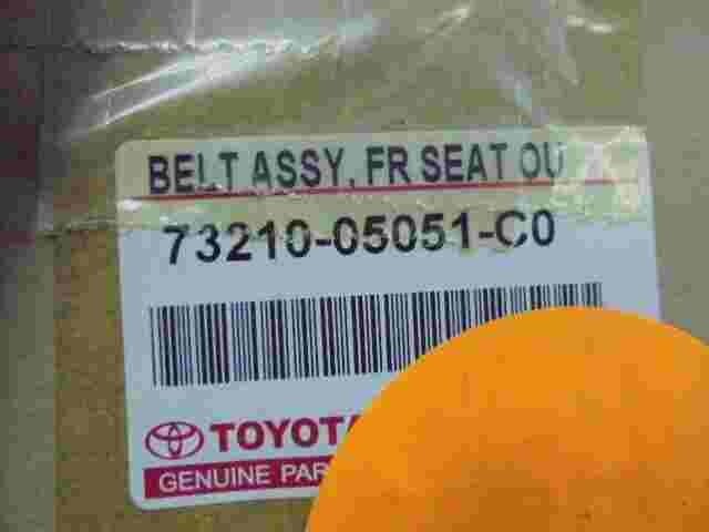 Cintura di sicurezza anteriore destra Toyota Avensis 2 T250 7321005051C0