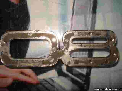 Emblema Audi 80 8 cm