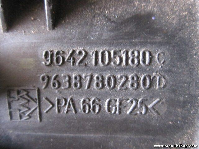 Soporte del filtro de aceite Peugeot 206 Citroen Berlingo C5 2,0 HDI DW10TD 9638