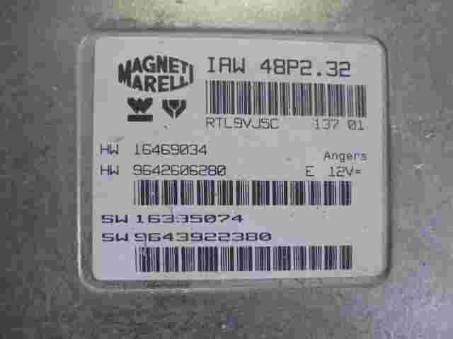 Centralina motore Citroen IAW48P232 SW9644903980 9642606280 9642606280