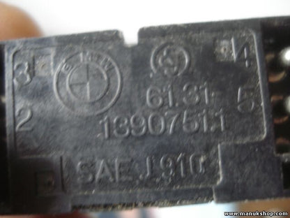 Interruptor de emergencia warning BMW E36 61.31-1390751.1 613113907511 SAE J910