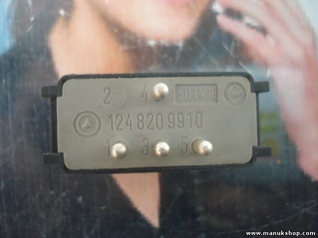 Ajuste de los asientos Mercedes-Benz W124 124 820 99 10 1248209910