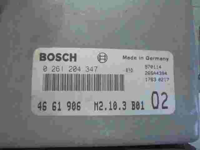 Centralita del motor Saab 900 II 4661906 46 61 906 Motronic BOSCH 0261204347