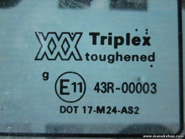 Land Rover Discovery I 43R00003 triangolo vetro porta posteriore sinistra