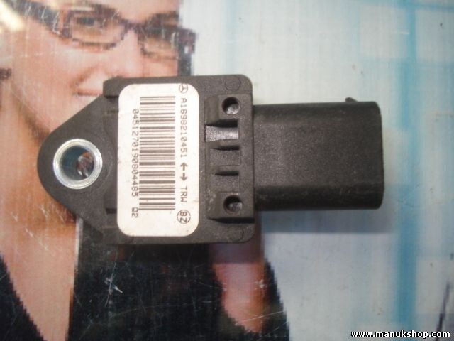 Sensor de impacto de airbag Mercedes-Benz W169 A-B Klasse W245 A1698210451