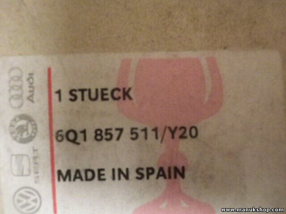 Retrovisor interior espejo VW Volkswagen 6Q1857511Y20 6Q1 857 511/Y20