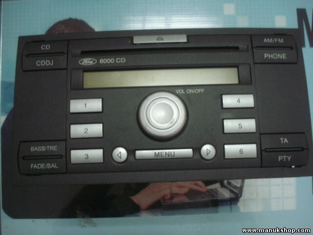 Radio CD Ford Focus C Max II SINGLE CD 6000 CD 4M5T18C815AE 4M5T-18C815-AE