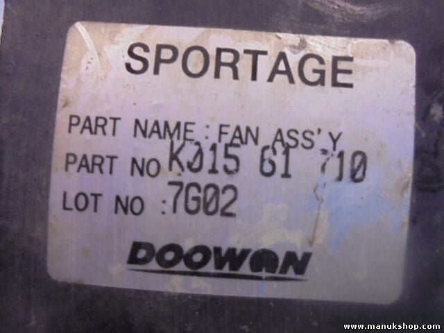 Electroventilador Kia Sportage K01561710 7G02 PPG30 49955787