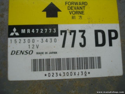 Sensor de impacto de airbag  Mitsubishi Pajero MR472773 DENSO 1523003430