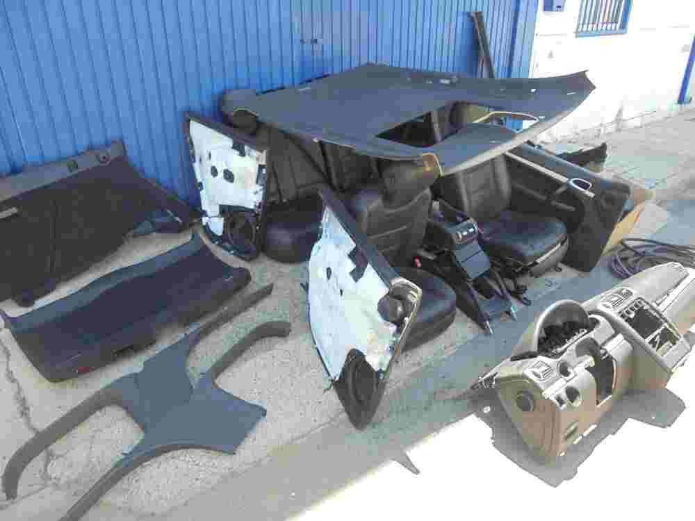 Completo  Asientos  Interior negro  Porsche Cayenne Año 2008