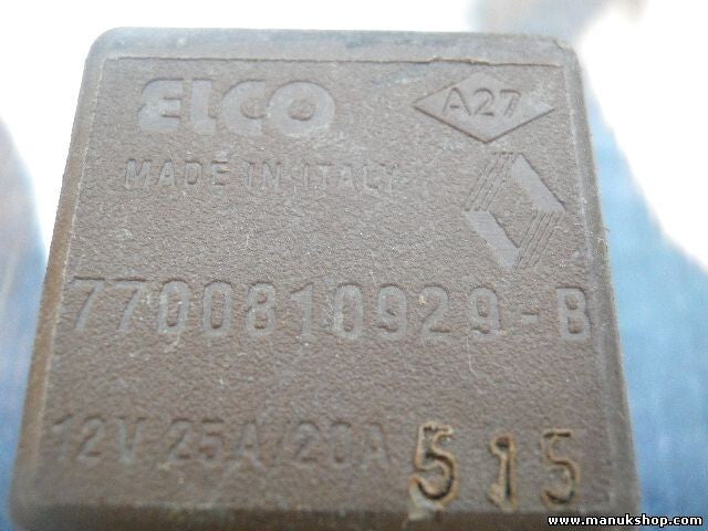 Relé  Renault Clio 7700810929B 7 700 810 929 B