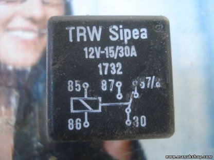 Relé Iveco Daily EuroStar I/II Van/Bus TRW Sipea 12V-15/30 1732