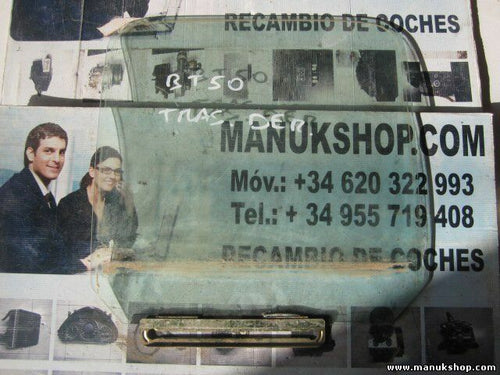 Cristal trasero derecho Mazda BT-50 Ford Ranger 43R002086 M173DOT207        