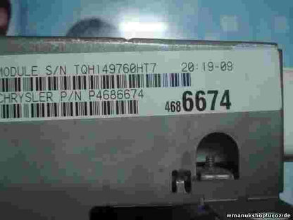 Caja de fusibles de relé Chrysler Voyager P4686674 P 4686674 468 6674 4686674