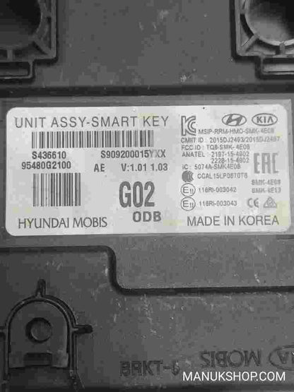 Módulo de regulación Bloque Conjunto Hyundai Ioniq Kia Sportage Niro 95480G2100