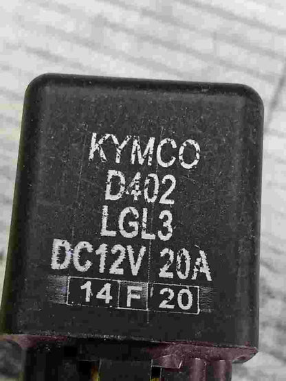 Relé de Luz  Kymco Mxu 300 KXCT 125 D402LGL3 D402-LGL3 D402 LGL3 DC12V 20A 14F20