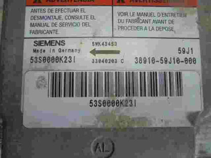 Sensore di impatto airbag Suzuki 3891059J10000 5WK4345 53S000K23I 33040203C