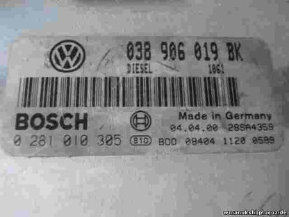 Centralita VW VOLKSWAGEN PASSAT 3B 038906019BK 038 906 019 BK BOSCH 02810305