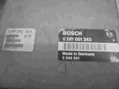 BMW E36 318 TDS 2245541 22473053U4 2247305 3U4 BOSCH 0281001243