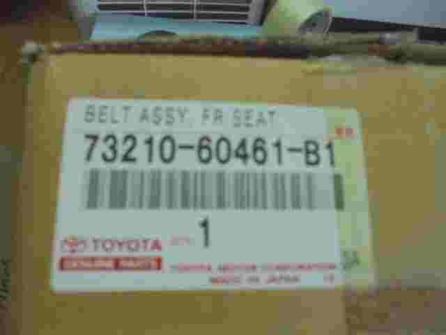 Cinturón de seguridad delantero derecho Toyota Cruiser 90 100 7321060461B1