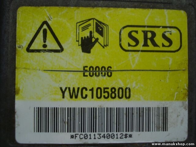 Sensor de impacto de airbag Land Rover Freelander SRS E0006 YWC105800 YWC 105800