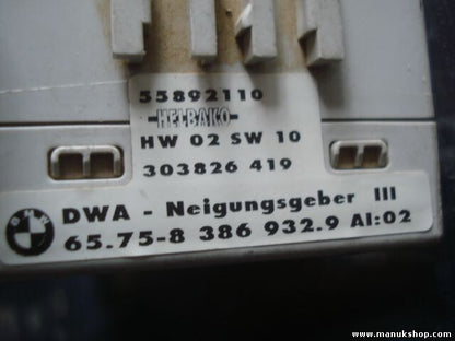 Relé BMW E39 657583869329 65.75-8 386 932.9 HELBAKO 55892110 0729638 451191130