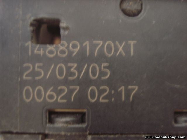 mando botonera elevalunas Citroen C8 Peugeot 807 Lancia Phedra 14889170XT