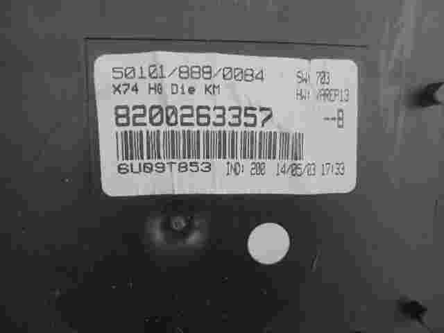 Quadro strumenti Renault Laguna II 8200263357B 8200263357-B 501018880084