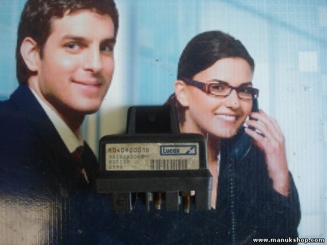 Recocido controlador Glow relé enchufe Citroen Berlingo 9616280080 R04090001D