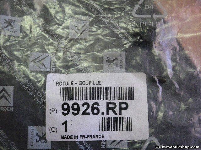 Un conjunto de fijación Citroen Peugeot 9926RP 9926.RP