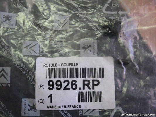 Un conjunto de fijación Citroen Peugeot 9926RP 9926.RP