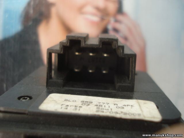 Ajuste de los asientos Audi A6 4B 8L0959777A 8L0 959 777 A 4PK 8L0959777A4PK