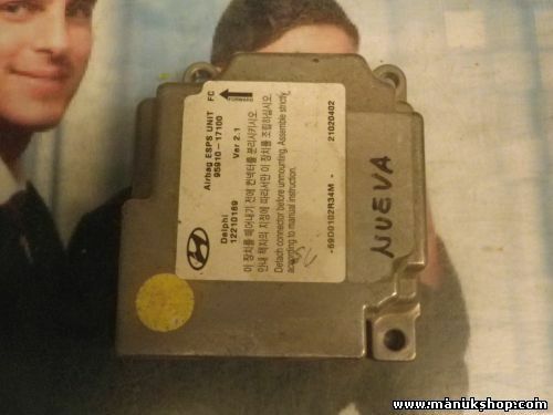 Airbag Centralita Hyundai Matrix Ver 2.1 9591017100 95910-17100 DELPHI 12210169