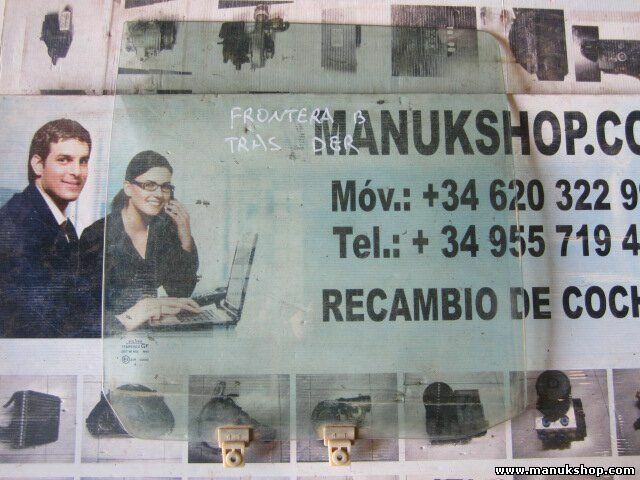 Vetro porta posteriore destro Opel Frontera B 43R00082 DOT90AS2M40 E6