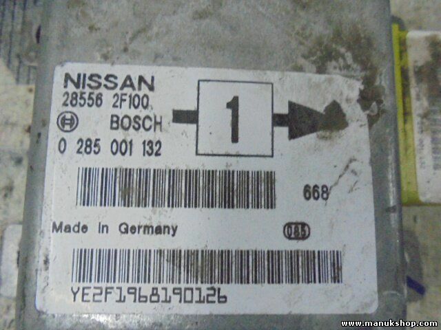  Airbag Centralita Nissan Primera 1997 285562F100 28556 2F100 BOSCH 0285001132  