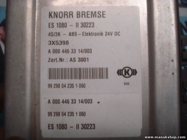 ABS Centralita Mercedes-Benz Atego A 000 446 33 14/003 A0004463314/003