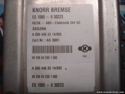 ABS Centralita Mercedes-Benz Atego A 000 446 33 14/003 A0004463314/003