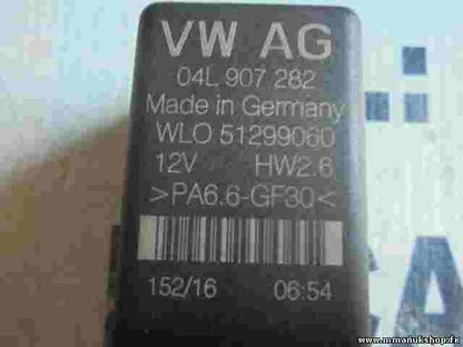 Regolatore di cottura Glow relè spina VW Touran Golf VII Skoda‎ Seat 04L907282