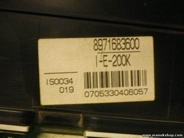 Cuadro de instrumentos Opel Monterey-99 8971683600 1S0034